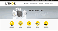 Desktop Screenshot of lithoz.com